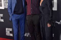 HOLLYWOOD, CALIFORNIA - NOVEMBER 04: Indio Falconer Downey, Robert Downey Jr. and Susan Downey attend the special screening of "Sr." during the 2022 AFI Fest at TCL Chinese Theatre on November 04, 2022 in Hollywood, California. (Photo by Rodin Eckenroth/Getty Images)