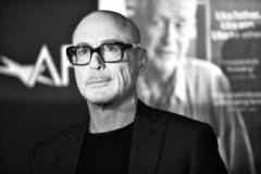 HOLLYWOOD, CALIFORNIA - NOVEMBER 04: (EDITOR'S NOTE: Image has been converted to black and white.) Robert Downey Jr. attends the special screening of "Sr." during the 2022 AFI Fest at TCL Chinese Theatre on November 04, 2022 in Hollywood, California. (Photo by Rodin Eckenroth/Getty Images)