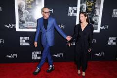 HOLLYWOOD, CALIFORNIA - NOVEMBER 04: Robert Downey Jr. and Susan Downey attend the special screening of "Sr." during the 2022 AFI Fest at TCL Chinese Theatre on November 04, 2022 in Hollywood, California. (Photo by Phillip Faraone/WireImage)