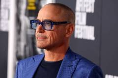 HOLLYWOOD, CALIFORNIA - NOVEMBER 04: Robert Downey Jr. attends Netflix's Sr. AFI Fest Premiere at TCL Chinese 6 Theatres on November 04, 2022 in Hollywood, California. (Photo by Leon Bennett/Getty Images for Netflix)