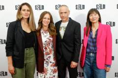 SAN FRANCISCO, CALIFORNIA - NOVEMBER 06: (L-R) SSFILM Director of Programming Jessie Fairbanks, Susan Downey,  Producer Robert Downey Jr. and SSFILM Executive Director Anne Lai arrive at the closing night screening of "Sr." at SFFILM Presents 2022 Documentary Film Showcase Doc Stories at Queer Arts Featured on November 06, 2022 in San Francisco, California. (Photo by Kimberly White/Getty Images)