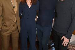 LONDON, ENGLAND - DECEMBER 01: (L to R) Robert Downey Jr., Kate Townsend, Chris Smith and Kevin Ford attend a lunch reception celebrating 'Sr.' at Soho House on December 1, 2022 in London, England. (Photo by David M. Benett/Dave Benett/Getty Images for Netflix)
