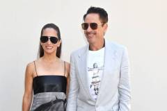 PARIS, FRANCE - OCTOBER 02: Susan Downey and Robert Downey Jr. attend the Stella McCartney show during Paris Fashion Week Womenswear Spring/Summer 2024 on October 2, 2023 in Paris, France. (Photo by Dave Benett/Getty Images for Stella McCartney)