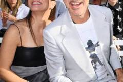 PARIS, FRANCE - OCTOBER 02: Susan Downey and Robert Downey Jr. attend the Stella McCartney show during Paris Fashion Week Womenswear Spring/Summer 2024 on October 2, 2023 in Paris, France. (Photo by Dave Benett/Getty Images for Stella McCartney)