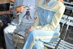 PARIS, FRANCE - OCTOBER 02: Robert Downey Jr. and Cate Blanchett attend the Stella McCartney show during Paris Fashion Week Womenswear Spring/Summer 2024 on October 2, 2023 in Paris, France. (Photo by Dave Benett/Getty Images for Stella McCartney)