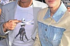 PARIS, FRANCE - OCTOBER 02: Robert Downey Jr. and Cate Blanchett attend the Stella McCartney show during Paris Fashion Week Womenswear Spring/Summer 2024 on October 2, 2023 in Paris, France. (Photo by Dave Benett/Getty Images for Stella McCartney)