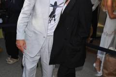 PARIS, FRANCE - OCTOBER 02: Robert Downey Jr. and Stella McCartney attend the Stella McCartney show during Paris Fashion Week Womenswear Spring/Summer 2024 on October 2, 2023 in Paris, France. (Photo by Dave Benett/Getty Images for Stella McCartney)