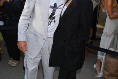 PARIS, FRANCE - OCTOBER 02: Robert Downey Jr. and Stella McCartney attend the Stella McCartney show during Paris Fashion Week Womenswear Spring/Summer 2024 on October 2, 2023 in Paris, France. (Photo by Dave Benett/Getty Images for Stella McCartney)