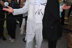 PARIS, FRANCE - OCTOBER 02: Robert Downey Jr. and Stella McCartney attend the Stella McCartney show during Paris Fashion Week Womenswear Spring/Summer 2024 on October 2, 2023 in Paris, France. (Photo by Dave Benett/Getty Images for Stella McCartney)