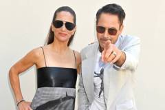 PARIS, FRANCE - OCTOBER 02: Susan Downey and Robert Downey Jr. attend the Stella McCartney show during Paris Fashion Week Womenswear Spring/Summer 2024 on October 2, 2023 in Paris, France. (Photo by Dave Benett/Getty Images for Stella McCartney)