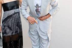 PARIS, FRANCE - OCTOBER 02: (EDITORIAL USE ONLY - For Non-Editorial use please seek approval from Fashion House) (L-R) Susan Downey and Robert Downey Jr attend the Stella McCartney Womenswear Spring/Summer 2024 show as part of Paris Fashion Week  on October 02, 2023 in Paris, France. (Photo by Marc Piasecki/WireImage)