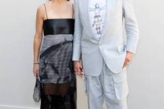 PARIS, FRANCE - OCTOBER 02: (EDITORIAL USE ONLY - For Non-Editorial use please seek approval from Fashion House) (L-R) Susan Downey and Robert Downey Jr attend the Stella McCartney Womenswear Spring/Summer 2024 show as part of Paris Fashion Week  on October 02, 2023 in Paris, France. (Photo by Marc Piasecki/WireImage)