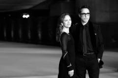 LOS ANGELES, CALIFORNIA - DECEMBER 03: (EDITORS NOTE: This image has been converted to black and white.) (L-R) Susan Downey and Robert Downey Jr. attend the Academy Museum of Motion Pictures 3rd Annual Gala Presented by Rolex at Academy Museum of Motion Pictures on December 03, 2023 in Los Angeles, California. (Photo by Emma McIntyre/Getty Images for Academy Museum of Motion Pictures )