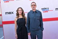 LOS ANGELES, CALIFORNIA - JUNE 16: Susan Downey and Robert Downey Jr. attend MAX Original Series "Downey's Dream Cars" Los Angeles Premiere at Petersen Automotive Museum on June 16, 2023 in Los Angeles, California. (Photo by Axelle/Bauer-Griffin/FilmMagic)