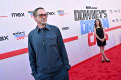 LOS ANGELES, CALIFORNIA - JUNE 16: Robert Downey Jr. and Susan Downey attend MAX Original Series "Downey's Dream Cars" Los Angeles Premiere at Petersen Automotive Museum on June 16, 2023 in Los Angeles, California. (Photo by Axelle/Bauer-Griffin/FilmMagic)