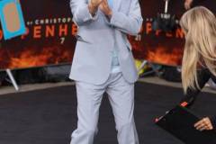 LONDON, ENGLAND - JULY 12: Robert Downey Jr. attends a photocall for "Oppenheimer" at Trafalgar Square on July 12, 2023 in London, England. (Photo by Mike Marsland/WireImage)