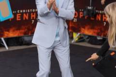 LONDON, ENGLAND - JULY 12: Robert Downey Jr. attends a photocall for "Oppenheimer" at Trafalgar Square on July 12, 2023 in London, England. (Photo by Mike Marsland/WireImage)