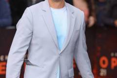 LONDON, ENGLAND - JULY 12: Robert Downey Jr. attends a photocall for "Oppenheimer" at Trafalgar Square on July 12, 2023 in London, England. (Photo by Mike Marsland/WireImage)