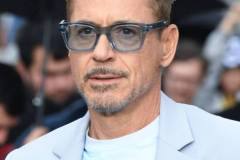 LONDON, ENGLAND - JULY 12: Robert Downey Jr attends a photocall for "Oppenheimer" in Trafalgar Square on July 12, 2023 in London, England. (Photo by David M. Benett/Jed Cullen/Dave Benett/WireImage)