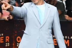 LONDON, ENGLAND - JULY 12: Robert Downey Jr attends a photocall for "Oppenheimer" in Trafalgar Square on July 12, 2023 in London, England. (Photo by David M. Benett/Jed Cullen/Dave Benett/WireImage)