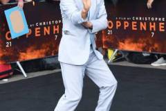 LONDON, ENGLAND - JULY 12: Robert Downey Jr attends a photocall for "Oppenheimer" in Trafalgar Square on July 12, 2023 in London, England. (Photo by David M. Benett/Jed Cullen/Dave Benett/WireImage)