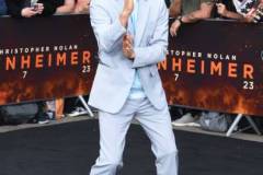 LONDON, ENGLAND - JULY 12: Robert Downey Jr attends a photocall for "Oppenheimer" in Trafalgar Square on July 12, 2023 in London, England. (Photo by David M. Benett/Jed Cullen/Dave Benett/WireImage)