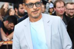 LONDON, ENGLAND - JULY 12: Robert Downey Jr attends a photocall for "Oppenheimer" in Trafalgar Square on July 12, 2023 in London, England. (Photo by David M. Benett/Jed Cullen/Dave Benett/WireImage)