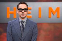 LONDON, ENGLAND - JULY 13: Robert Downey Jr. attends the "Oppenheimer" UK Premiere at Odeon Luxe Leicester Square on July 13, 2023 in London, England. (Photo by Joe Maher/WireImage)