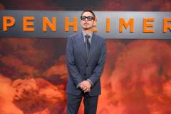 LONDON, ENGLAND - JULY 13: Robert Downey Jr. attends the "Oppenheimer" UK Premiere at Odeon Luxe Leicester Square on July 13, 2023 in London, England. (Photo by Joe Maher/WireImage)