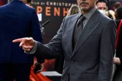 LONDON, ENGLAND - JULY 13: Robert Downey Jr. attends the "Oppenheimer" UK Premiere at Odeon Luxe Leicester Square on July 13, 2023 in London, England. (Photo by Gareth Cattermole/Getty Images)