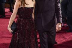 Susan Downey and Robert Downey Jr. at the 81st Golden Globe Awards held at the Beverly Hilton Hotel on January 7, 2024 in Beverly Hills, California. (Photo by Gregg DeGuire/Golden Globes 2024/Golden Globes 2024 via Getty Images)