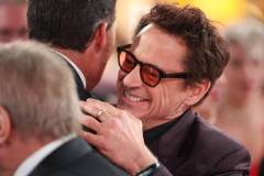 Robert Downey Jr. at the 81st Golden Globe Awards held at the Beverly Hilton Hotel on January 7, 2024 in Beverly Hills, California. (Photo by Rich Polk/Golden Globes 2024/Golden Globes 2024 via Getty Images)