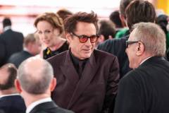 Robert Downey Jr. at the 81st Golden Globe Awards held at the Beverly Hilton Hotel on January 7, 2024 in Beverly Hills, California. (Photo by Rich Polk/Golden Globes 2024/Golden Globes 2024 via Getty Images)