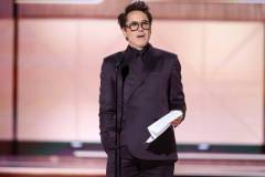 Robert Downey Jr. accepts the award for Best Performance by a Male Actor in a Supporting Role in Any Motion Picture for "Oppenheimer" at the 81st Golden Globe Awards held at the Beverly Hilton Hotel on January 7, 2024 in Beverly Hills, California. (Photo by Rich Polk/Golden Globes 2024/Golden Globes 2024 via Getty Images)