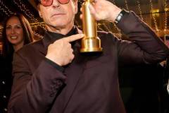 Robert Downey Jr. at the viewing party for the 81st Golden Globe Awards held at the Beverly Hilton Hotel on January 7, 2024 in Beverly Hills, California. (Photo by Tommaso Boddi/Golden Globes 2024/Golden Globes 2024 via Getty Images)