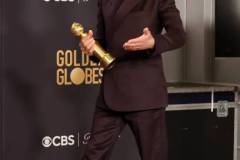 BEVERLY HILLS, CALIFORNIA - JANUARY 07: Robert Downey Jr., winner of the Best Performance by a Male Actor in a Supporting Role in any Motion Picture award for "Oppenheimer," poses in the press room during the 81st Annual Golden Globe Awards at The Beverly Hilton on January 07, 2024 in Beverly Hills, California. (Photo by Amy Sussman/Getty Images)