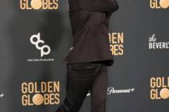 BEVERLY HILLS, CALIFORNIA - JANUARY 07: Robert Downey Jr., winner of the Best Performance by a Male Actor in a Supporting Role in any Motion Picture award for "Oppenheimer," poses in the press room during the 81st Annual Golden Globe Awards at The Beverly Hilton on January 07, 2024 in Beverly Hills, California. (Photo by Amy Sussman/Getty Images)