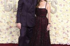 BEVERLY HILLS, CALIFORNIA - JANUARY 07: Robert Downey Jr., Susan Downey arrives at the 81st Annual Golden Globe Awards  at The Beverly Hilton on January 07, 2024 in Beverly Hills, California. (Photo by Steve Granitz/FilmMagic)