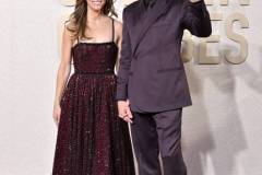BEVERLY HILLS, CALIFORNIA - JANUARY 07: Susan Downey and Robert Downey Jr. attend the 81st Annual Golden Globe Awards at The Beverly Hilton on January 07, 2024 in Beverly Hills, California. (Photo by Axelle/Bauer-Griffin/FilmMagic)