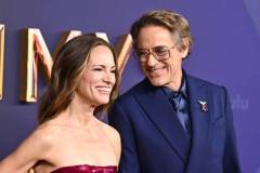 Susan Downey and Robert Downey Jr. at the 76th Primetime Emmy Awards held at Peacock Theater on September 15, 2024 in Los Angeles, California. (Photo by Michael Buckner/Variety via Getty Images)