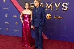 76TH EMMY AWARDS - The 76th Emmy Awards, hosted by Eugene Levy and Dan Levy, will broadcast live on ABC SUNDAY, SEPT. 15 (8:00-11:00 p.m. EDT/5:00-8:00 p.m. PDT), from the Peacock Theater at L.A. LIVE in downtown Los Angeles and will be available for streaming on Hulu. (Disney/Scott Kirkland)
SUSAN DOWNEY, ROBERT DOWNEY JR.