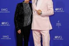PALM SPRINGS, CALIFORNIA - JANUARY 04: (L-R) Rosie Levin and Robert Downey Jr. attend the 35th Annual Palm Springs International Film Awards at Palm Springs Convention Center on January 04, 2024 in Palm Springs, California. (Photo by Frazer Harrison/Getty Images for Palm Springs International Film Society)