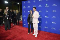 PALM SPRINGS, CALIFORNIA - JANUARY 04: Robert Downey Jr. and Rosie Levin attend the 2024 Palm Springs International Film Festival at Palm Springs Convention Center on January 04, 2024 in Palm Springs, California. (Photo by David Crotty/Patrick McMullan via Getty Images)
