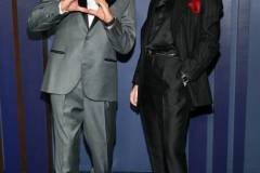 Robert Downey Jr. and Cillian Murphy at the 14th Governors Awards held at The Ray Dolby Ballroom at Ovation Hollywood on January 9, 2024 in Los Angeles, California. (Photo by Michael Buckner/Variety via Getty Images)