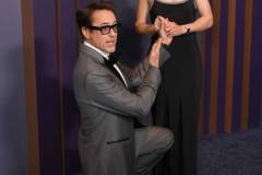 HOLLYWOOD, CALIFORNIA - JANUARY 09: (L-R) Robert Downey Jr. and Susan Downey attend the Academy Of Motion Picture Arts & Sciences' 14th Annual Governors Awards at The Ray Dolby Ballroom on January 09, 2024 in Hollywood, California. (Photo by Frazer Harrison/Getty Images)