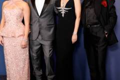 HOLLYWOOD, CALIFORNIA - JANUARY 09: (L-R) Florence Pugh, Robert Downey Jr., Emily Blunt , and Cillian Murphy attend the Academy Of Motion Picture Arts & Sciences' 14th Annual Governors Awards at The Ray Dolby Ballroom on January 09, 2024 in Hollywood, California. (Photo by Frazer Harrison/Getty Images)