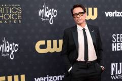 Robert Downey Jr. at The 29th Critics' Choice Awards held at The Barker Hangar on January 14, 2024 in Santa Monica, California. (Photo by Christopher Polk/WWD via Getty Images)