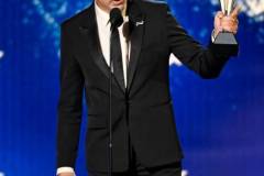 Robert Downey Jr. accepts the Critic's Choice Award for Best Supporting Actor for "Oppenheimer" at The 29th Critics' Choice Awards held at The Barker Hangar on January 14, 2024 in Santa Monica, California. (Photo by Michael Buckner/Variety via Getty Images)