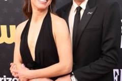 SANTA MONICA, CALIFORNIA - JANUARY 14: (L-R) Susan Downey and Robert Downey Jr. attend the 29th Annual Critics Choice Awards at Barker Hangar on January 14, 2024 in Santa Monica, California. (Photo by Kevin Mazur/Getty Images for Critics Choice Association)