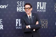 SANTA MONICA, CALIFORNIA - JANUARY 14: Robert Downey Jr. attends the 29th Annual Critics Choice Awards at Barker Hangar on January 14, 2024 in Santa Monica, California. (Photo by Jeff Kravitz/FilmMagic)